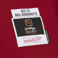 Arizona Coyotes Paul Bissonnette Garnet 2011/12 Power Play Jersey