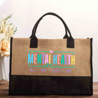 Mental Health Matters All Day Every Day Cotton Tote Bag