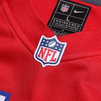 New England Patriots Drake Maye Nike Red Player Game Jersey