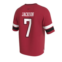 KJ Jackson Arkansas Razorbacks Lightweight Football Fashion Jersey - Cardinal