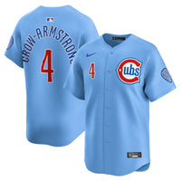 Chicago Cubs Pete Crow-Armstrong Light Blue Alternate Limited Player Jersey