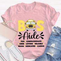 Bus Aide Fun Compassionate T-Shirt