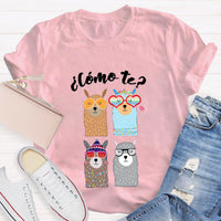 ¿Cómo Te Spanish Teacher T-Shirt