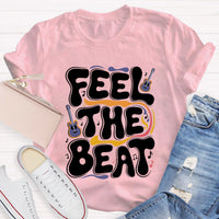Feel The Beat Teacher T-Shirt