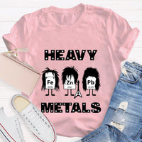 Funny Science Heavy Metals Teacher T-Shirt
