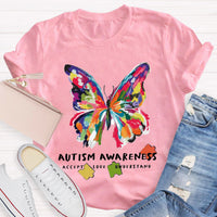 Autism Awareness Accept Understand Love Teacher T-Shirt