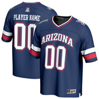 Arizona Wildcats NIL Pick-A-Player Lightweight Collegiate Football Fashion Jersey - Navy
