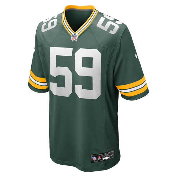 Green Bay Packers Ty'Ron Hopper Nike Green Game Jersey