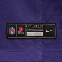 Baltimore Ravens Carson Vinson Nike Purple Team Game Jersey