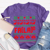 Humorous Holiday Mathematics Shirt, Bell and Elk Math Christmas T-Shirt, Christmas Elk Math Teacher Graphic Tee, Xmas STEM Present