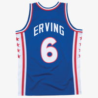 Philadelphia 76ers Julius Erving 1976 Swingman Authentic Jersey - Royal Blue