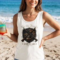 We the People Tank Top | 250 Years 2nd Amendment Commemorative Design | Soft Breathable Unisex Fit | Gift for Patriotic Americans
