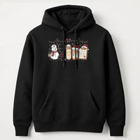 Adorable Snowman Holiday Hoodie, Humorous Christmas Toilet Paper Hoodie, Retro Santa TP Roll Pullover, Xmas Bathroom Humor Hoodie, Winter Present