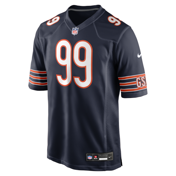 Chicago Bears Gervon Dexter Sr Nike Navy Team Game Jersey