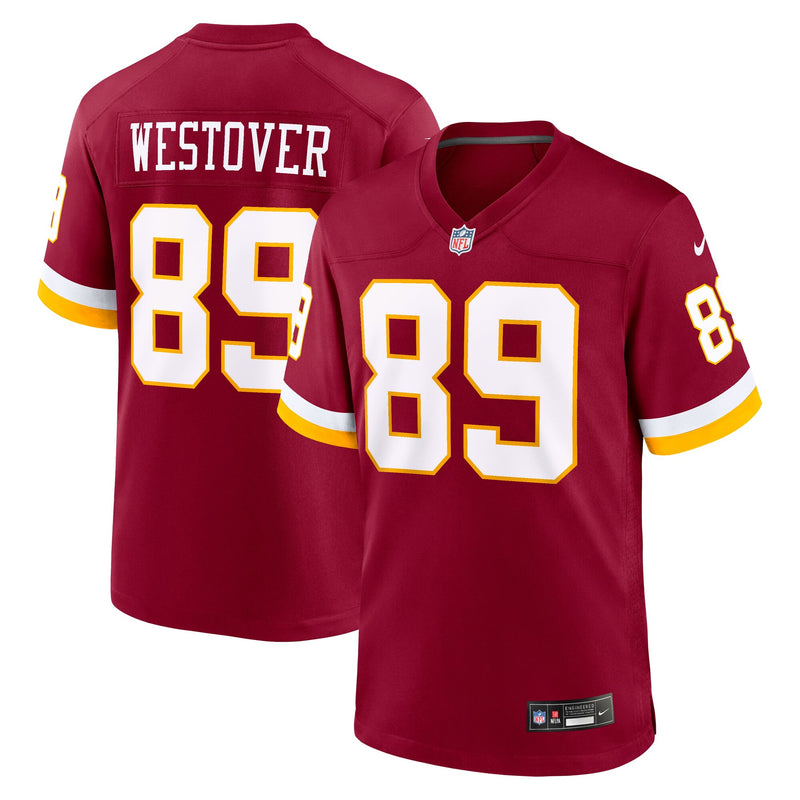 Washington Commanders Jack Westover Burgundy Team Game Jersey