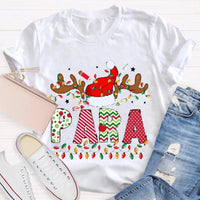 Santa Hat Holiday Paraeducator Tee, Paraprofessional Christmas Lights Shirt, Adorable Christmas SPED T-Shirt, School Staff Xmas Shirt