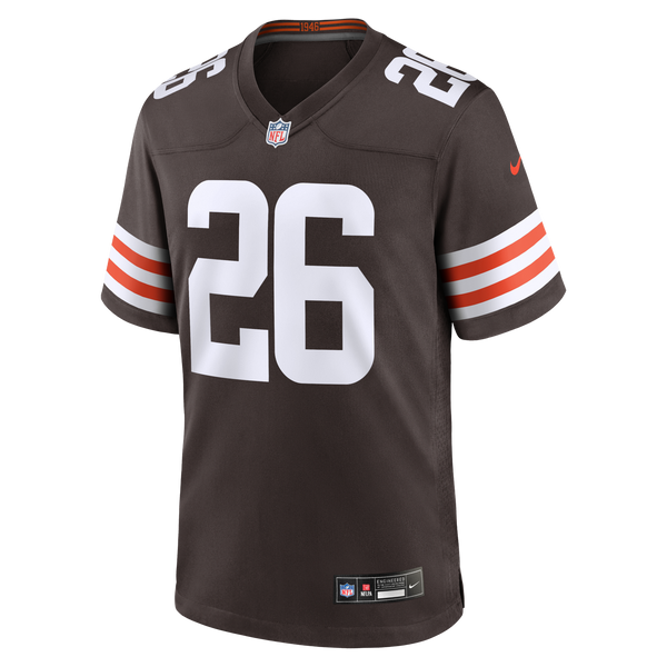 Cleveland Browns Myles Harden Nike Brown Team Game Jersey