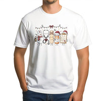 Nurse Christmas Tee, Christmas Nurse Shirt, Adorable Medical Christmas T-Shirt, Snowman Stethoscope Graphic Tee, Nurse Holiday Present