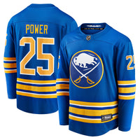 Buffalo Sabres Owen Power Royal Home Breakaway Player Jersey