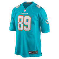 Miami Dolphins Seydou Traore Aqua Team Game Jersey