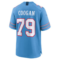 Tennessee Titans Pat Coogan Light Blue Team Game Jersey