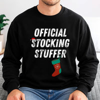 Retro Holiday Season Graphic Pullover, Humorous Stocking Stuffer Sweatshirt, Adorable Christmas Party Sweater, Unisex Xmas Festive Crewneck