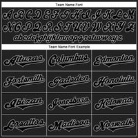 Custom Black Black-Gray Authentic Throwback Rib-Knit Baseball Jersey Shirt