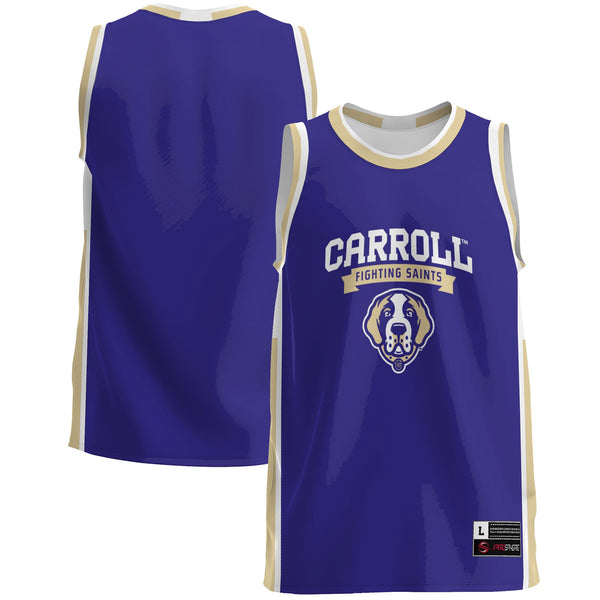 Carroll College Fighting Saints GameDay Greats Lightweight Basketball Jersey - Purple
