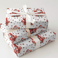 Diverse Santa Christmas Gift Wrap, Handheld Gamer Santa Wrapping Paper, Modern Holiday Wrapping Paper, Gamer Present Paper Roll
