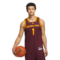 #1 Arizona State Sun Devils Away Swingman Jersey - Maroon