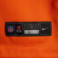 Denver Broncos Nate Adkins Nike Orange Team Game Jersey