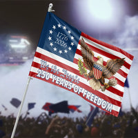 250th Anniversary US Flag | We The People 250 Years of Freedom | Double-Sided Premium Polyester | Collector's Patriotic Home Decor Gift