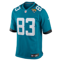 Jacksonville Jaguars Brenden Bates Teal Team Game Jersey