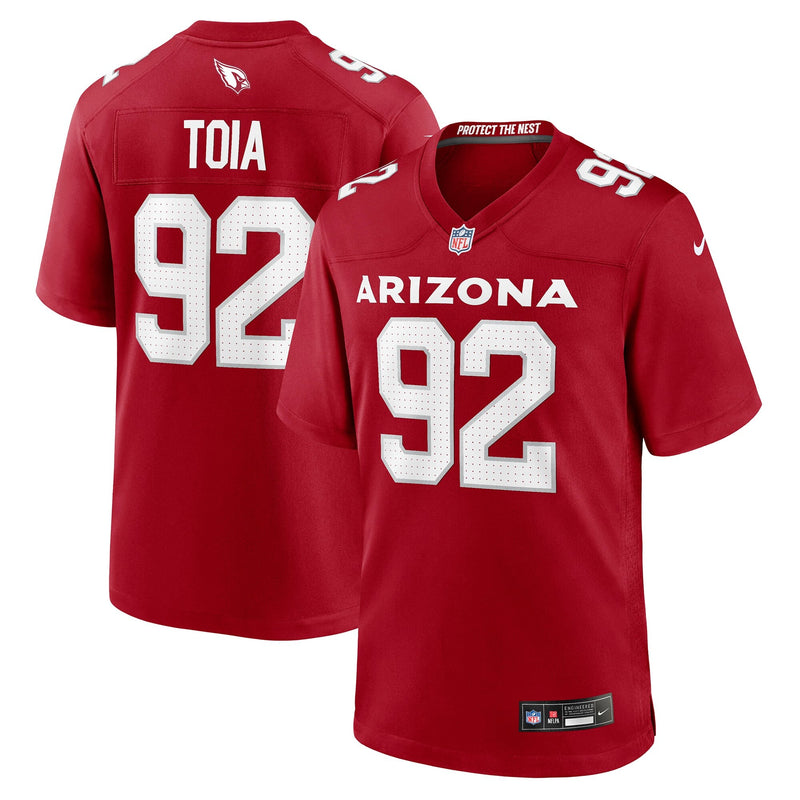 Arizona Cardinals Jay Toia Cardinal Team Game Jersey