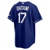 Los Angeles Dodgers Shohei Ohtani Deep Royal Alternate 2 Stadium Jersey
