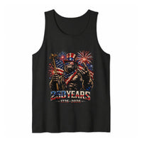 Patriotic Bigfoot Tank Top | USA 250 Years 1776-2026 America Independence Day Graphic | Premium Lightweight Breathable Fabric | Summer 4th of July Gift for Men Women