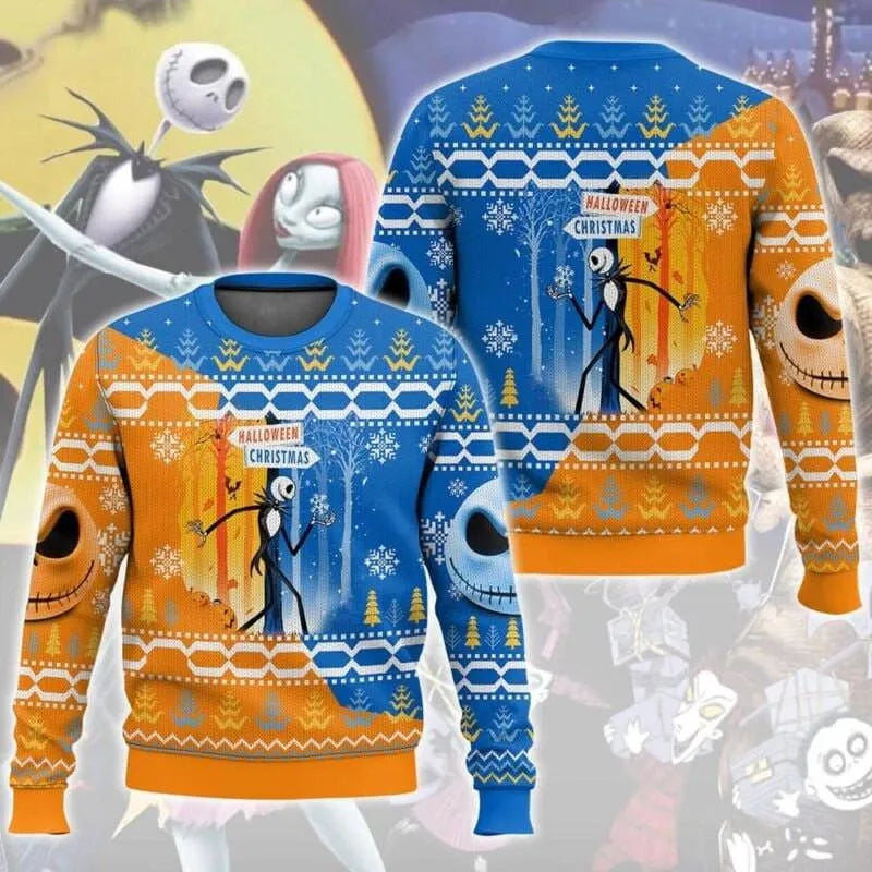 Loose Crewneck Holiday Sweatshirt, Off-the-Shoulder Ugly Christmas Sweater, Festive Xmas Pullover, Slouchy Holiday Sweater Present for Women