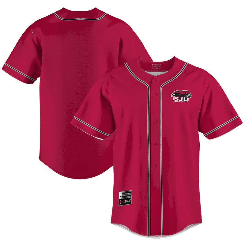 Saint Joseph's Hawks GameDay Greats Lightweight Baseball Jersey - Blue