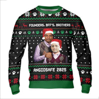 Personalized Face Ugly Sweater, Custom Photo Ugly Christmas Sweater, Humorous Matching Holiday Sweatshirt, Custom Picture Pullover Sweater