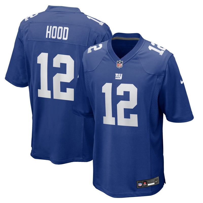 New York Giants Colton Hood Royal Team Game Jersey