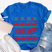 Humorous Holiday Mathematics Shirt, Bell and Elk Math Christmas T-Shirt, Christmas Elk Math Teacher Graphic Tee, Xmas STEM Present