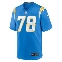 Los Angeles Chargers Laekin Vakalahi Powder Blue Team Game Jersey