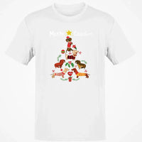 Humorous Holiday Dachshund Graphic Tee, Dachshund Christmas Tree T-Shirt, Adorable Wiener Dog Christmas Shirt, Retro Dachshund Xmas Shirt, Dog Present