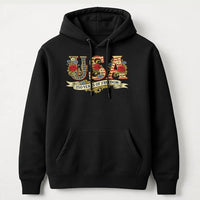 USA 250 Years Of Freedom Hoodie | Floral American Flag Graphic | Premium Cotton Blend | Patriotic Independence Day Gift For Adults