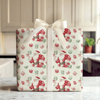 Gamer Santa Gift Wrap, Santa Rolling Dice Wrapping Paper, Humorous Christmas Wrapping Paper, Vegas Santa Claus Holiday Present Gift Wrap Roll
