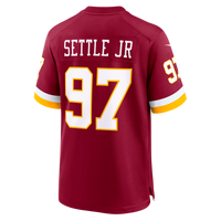 Washington Commanders Tim Settle Jr. Burgundy Team Game Jersey