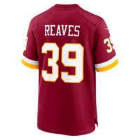 Washington Commanders Jeremy Reaves Burgundy Game Jersey