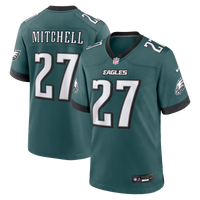 Philadelphia Eagles Quinyon Mitchell Midnight Green Team Game Jersey