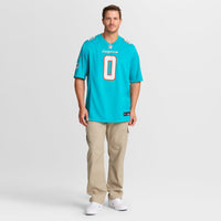 Miami Dolphins Ollie Gordon II Aqua Team Game Jersey