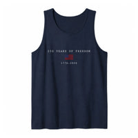 America 250th Birthday Tank Top | 250 Years of Freedom 1776-2026 US Flag | Premium Soft Lightweight Fabric | Patriotic July 4th Summer Gift for Men & Women